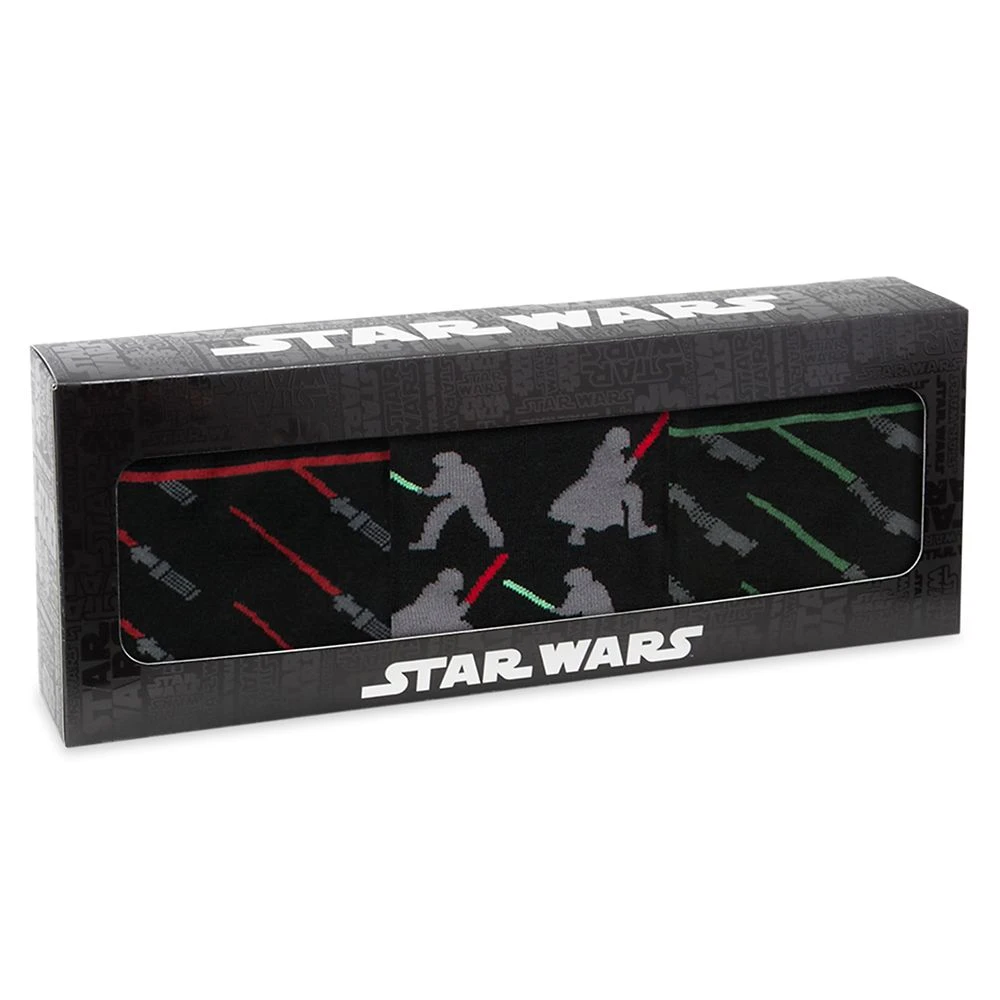 Disney Darth Vader Vs. Luke Skywalker Sock Set For Adults – Star Wars 4 Disney Darth Vader Vs. Luke Skywalker Sock Set For Adults – Star Wars - Image 2