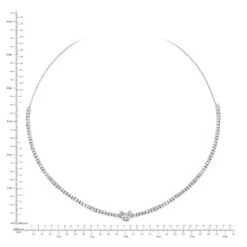 Disney Mickey Mouse Icon Tennis Necklace By CRISLU -Disney 7002057014152 3