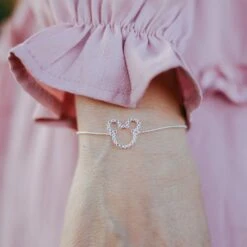 Disney Mickey Mouse Icon Multi-Colored Gems Bracelet By Rebecca Hook -Disney 7002057284191 2