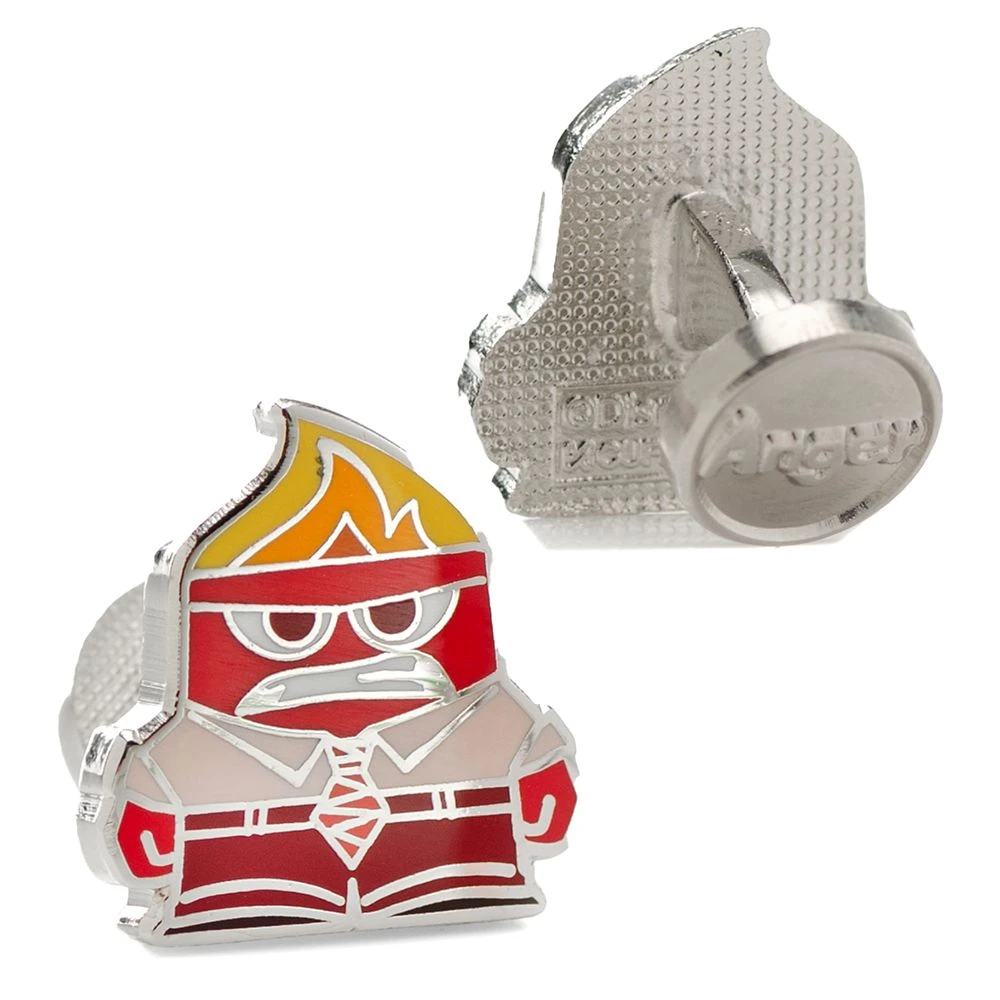 Disney Anger Cufflinks – Inside Out 2 4 Disney Anger Cufflinks – Inside Out 2 - Image 2