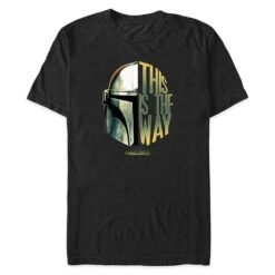 Disney Star Wars: The Mandalorian ''This Is The Way'' T-Shirt For Adults
