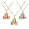 Disney Castle Necklace – 18 Karat Gold And Diamond