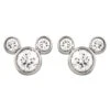 Disney Mickey Mouse Diamond Earrings – Large -Disney 7401055320410