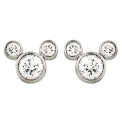 Disney Mickey Mouse Diamond Earrings – Large