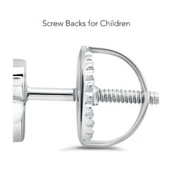 Disney Minnie Mouse Birthstone Earrings For Kids By CRISLU – Platinum 7 Disney Minnie Mouse Birthstone Earrings For Kids By CRISLU – Platinum -Disney 7401057015584 2