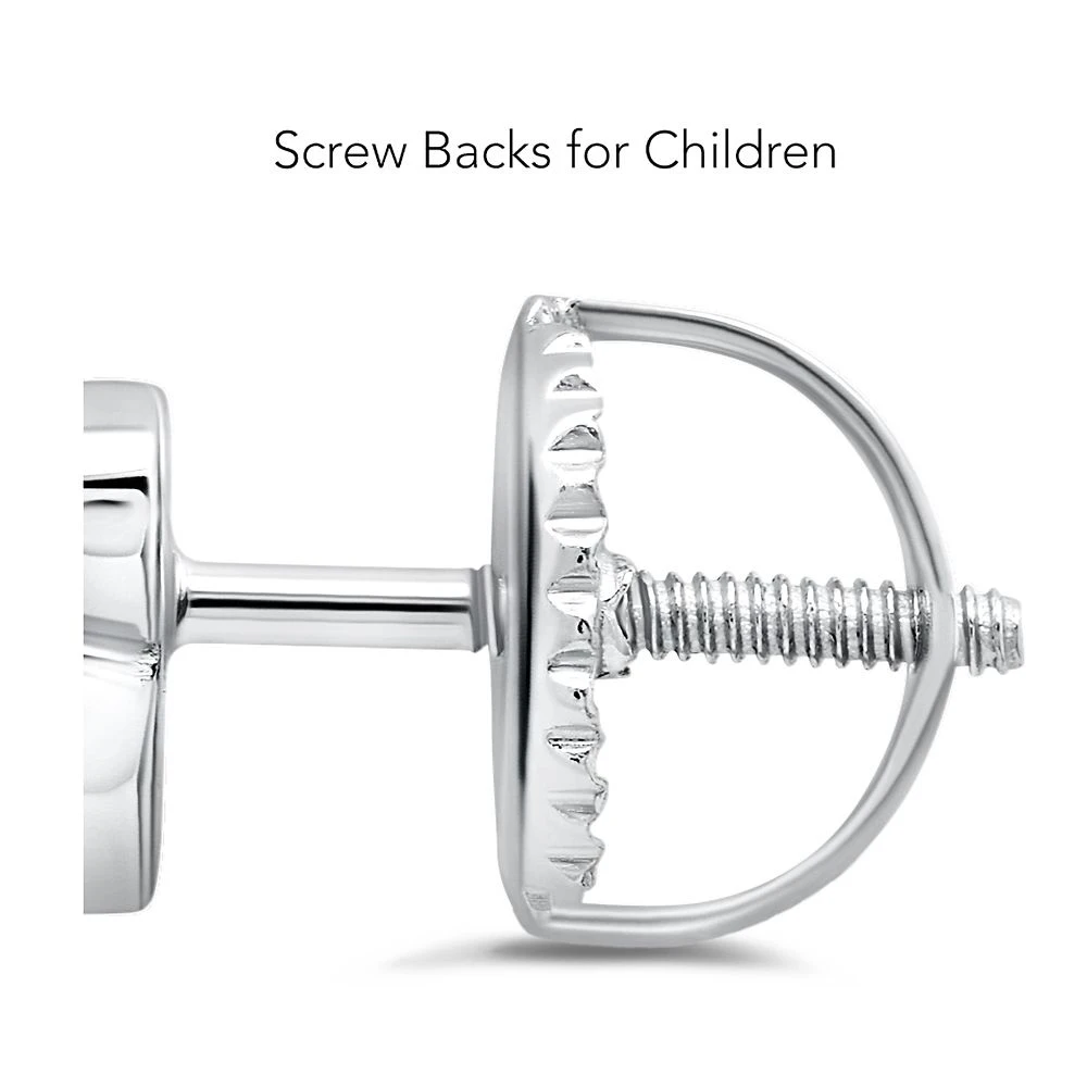 Disney Minnie Mouse Birthstone Earrings For Kids By CRISLU – Platinum 5 Disney Minnie Mouse Birthstone Earrings For Kids By CRISLU – Platinum - Image 3