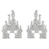 Disney Mickey Mouse Fantasyland Castle Earrings By Rebecca Hook – Silver 2 Disney Mickey Mouse Fantasyland Castle Earrings By Rebecca Hook – Silver -Disney 7401057283074