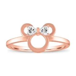 Disney Minnie Mouse Icon Ring By Rebecca Hook