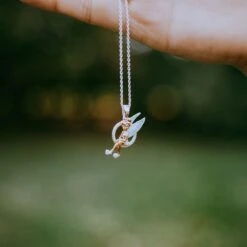 Disney Tinker Bell Seated Necklace By Rebecca Hook – Peter Pan -Disney 7401057287072 3