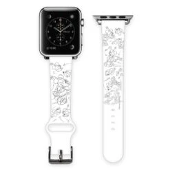 Disney Minnie Mouse Sketch Art Smart Watch Band 5 Disney Minnie Mouse Sketch Art Smart Watch Band -Disney 7401059767047 1