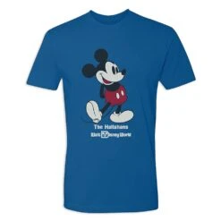 Adults' Walt Disney World Standing Mickey Mouse T-Shirt – Customized -Disney 7405055825926 9