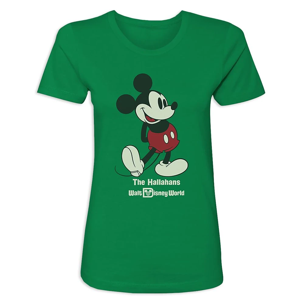 Women's Walt Disney World Standing Mickey Mouse T-Shirt – Customized 8 Women's Walt Disney World Standing Mickey Mouse T-Shirt – Customized - Image 6
