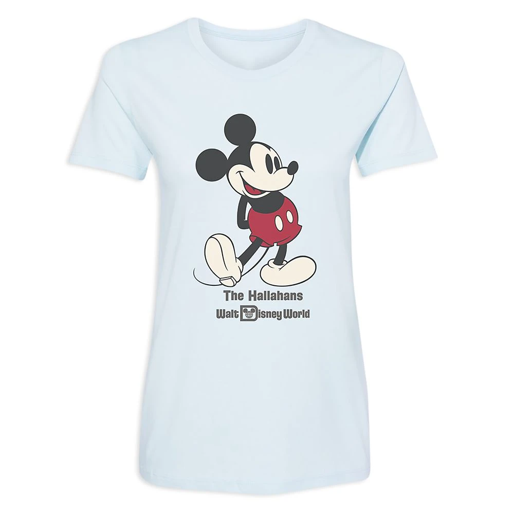 Women's Walt Disney World Standing Mickey Mouse T-Shirt – Customized 9 Women's Walt Disney World Standing Mickey Mouse T-Shirt – Customized - Image 7