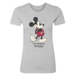 Women's Disneyland Standing Mickey Mouse T-Shirt – Customized -Disney 7807055820349 2