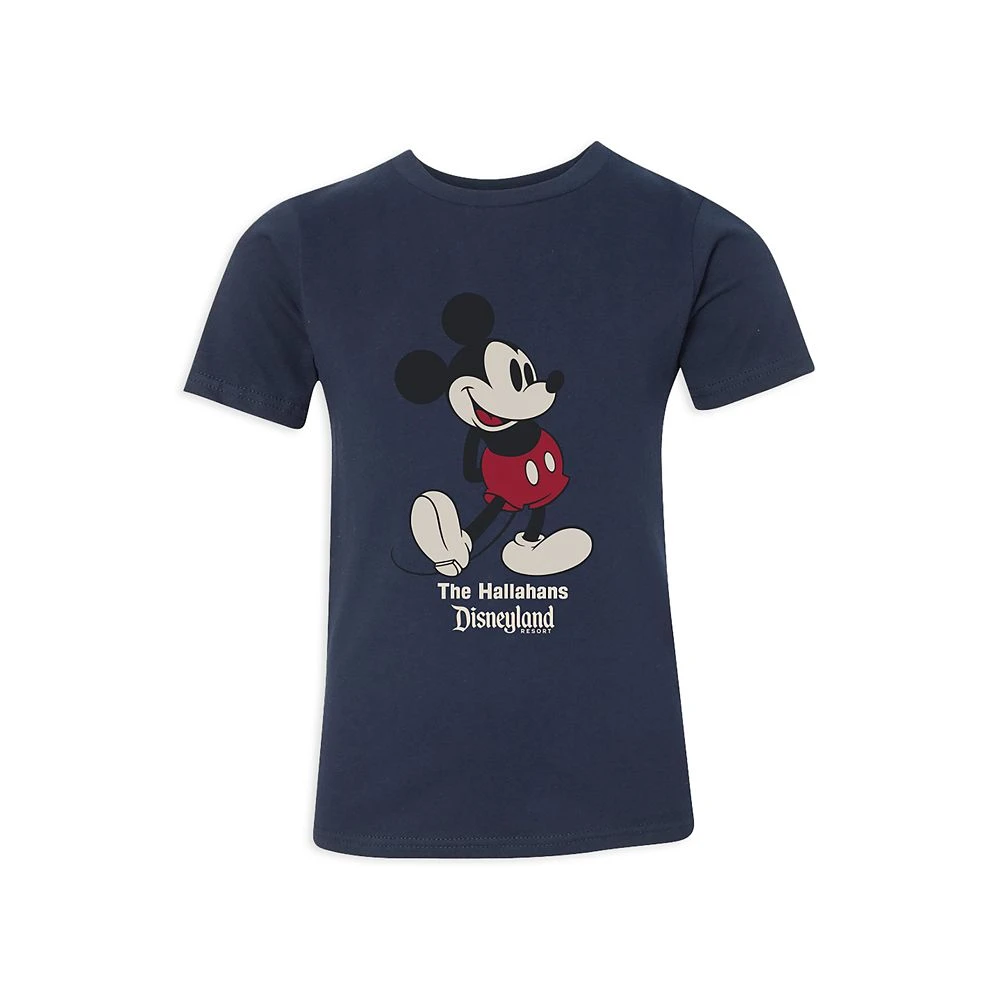 Kids' Disneyland Standing Mickey Mouse T-Shirt – Customized 4 Kids' Disneyland Standing Mickey Mouse T-Shirt – Customized - Image 2