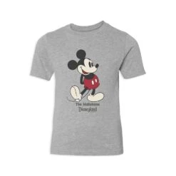 Kids' Disneyland Standing Mickey Mouse T-Shirt – Customized 12 Kids' Disneyland Standing Mickey Mouse T-Shirt – Customized -Disney 7807055820359 2