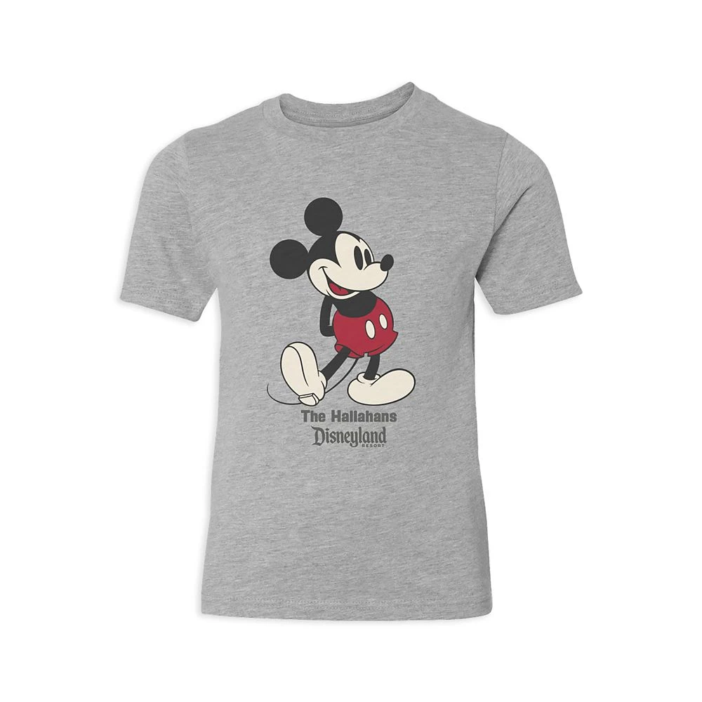 Kids' Disneyland Standing Mickey Mouse T-Shirt – Customized 5 Kids' Disneyland Standing Mickey Mouse T-Shirt – Customized - Image 3