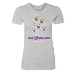 Women's Walt Disney World Mickey Mouse Balloon T-Shirt – Customized -Disney 7807055820395 2