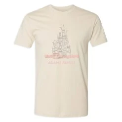 Adults' Cinderella Castle Walt Disney World T-Shirt – Customized -Disney 7807055820417 3