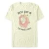 Disney Simba And Mufasa ''Dad'' T-Shirt For Adults – The Lion King -Disney 7807107060012