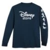 Disney Store Logo Long Sleeve T-Shirt For Adults -Disney 7807107060261