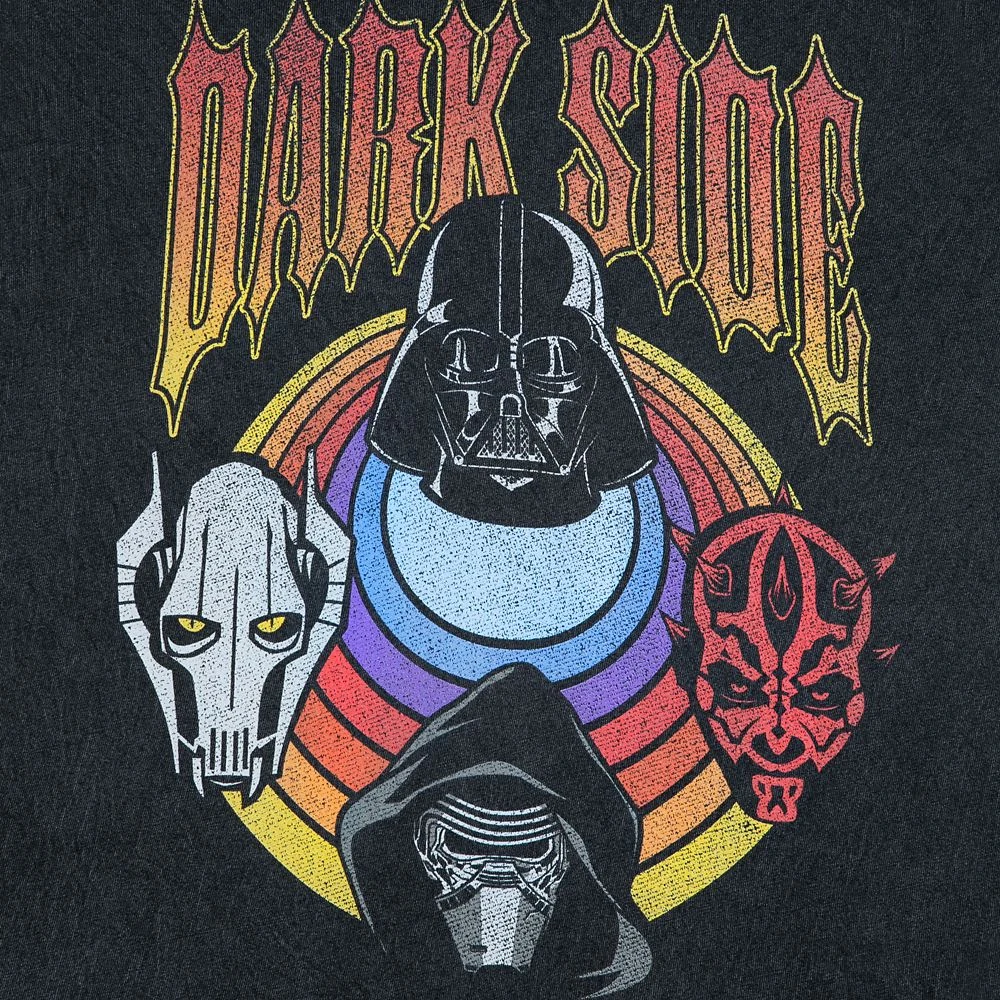 Disney Dark Side Mineral Wash T-Shirt For Adults – Star Wars 4 Disney Dark Side Mineral Wash T-Shirt For Adults – Star Wars - Image 2