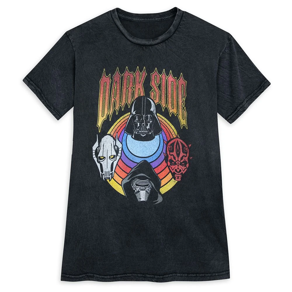 Disney Dark Side Mineral Wash T-Shirt For Adults – Star Wars 3 Disney Dark Side Mineral Wash T-Shirt For Adults – Star Wars