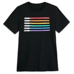 Disney LIGHTSABER Pride T-Shirt For Adults – Star Wars Pride Collection